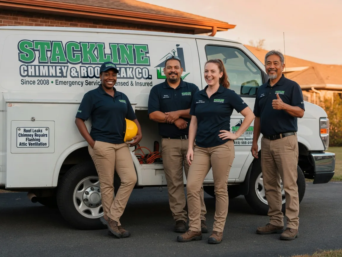 Chimney flashing repair company in Wolcott, CT